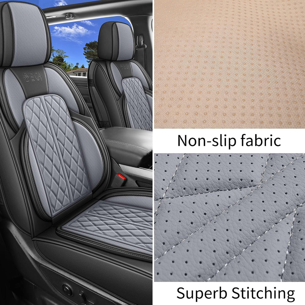 Car Seat Cover Custom Fit for Dodge Ram 1500 2500 3500 2002-2026 Faux Leather...