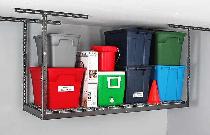MonsterRax Overhead Garage Storage Rack 2 x 6 Ceiling Rack
