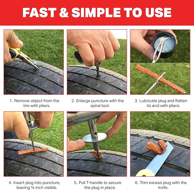 Boulder Tools | Heavy Duty Tire Repair Kit