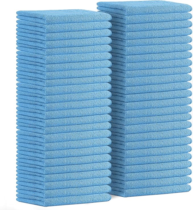 Avalon Towels Microfiber Cleaning Cloths Size 16" x 16", Highly Abs...