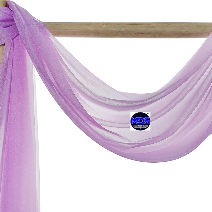 MDS Halloween Chiffon Draping Fabric - 2 Panel, 30" Wide x 100ft Long - ...