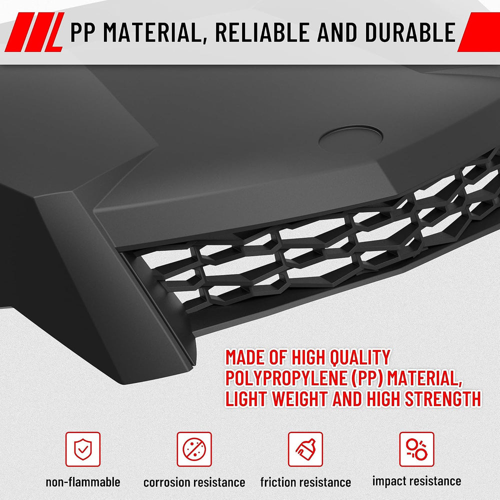 SAUTVS Turbo Hood Scoop Air Intake Kit for Polaris RZR XP 1000/4 1000 RZR XP ...