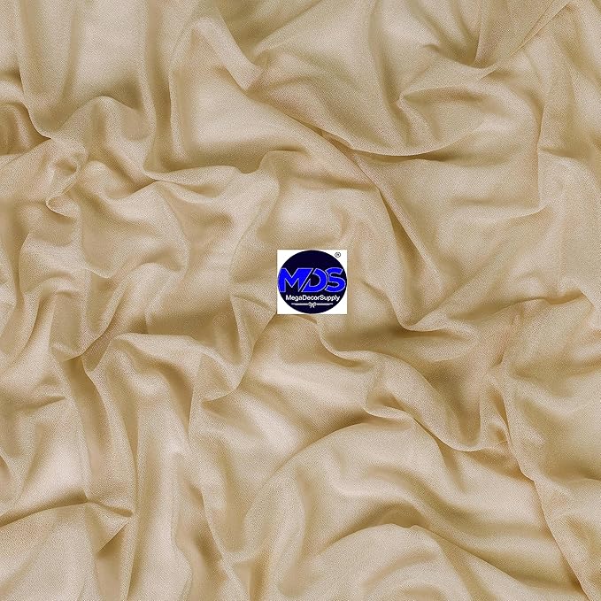 MDS Halloween Chiffon Draping Fabric - 2 Panel, 30" Wide x 100ft Long - ...