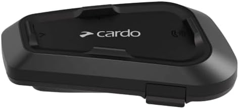 Cardo Systems Spirit Motorcycle Bluetooth Communication Headset - Black, Dual...