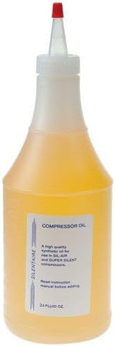 Silentaire Compressor Oil, Synthetic (24 Ounce Bottle)