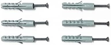 NACH Decorative Shelf Brackets, 4 Pack of 5.5 x 1.8 x 5.5 inch, Black Cast Ir...