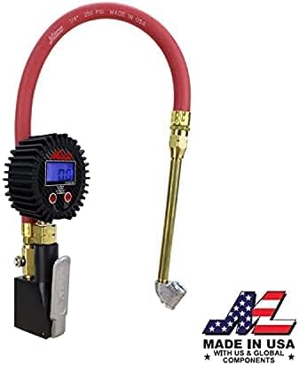 Milton S-530 Compact Digital Tire Inflator with Pressure Gauge, 255 PSI, Dual...