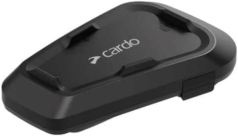 Cardo Systems Spirit Motorcycle Bluetooth Communication Headset - Black, Dual...