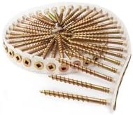 B&C Eagle CS8X212YZ No 2 Square Drive 1000-Count 8 by 2-1/2-Inch Yellow Z...