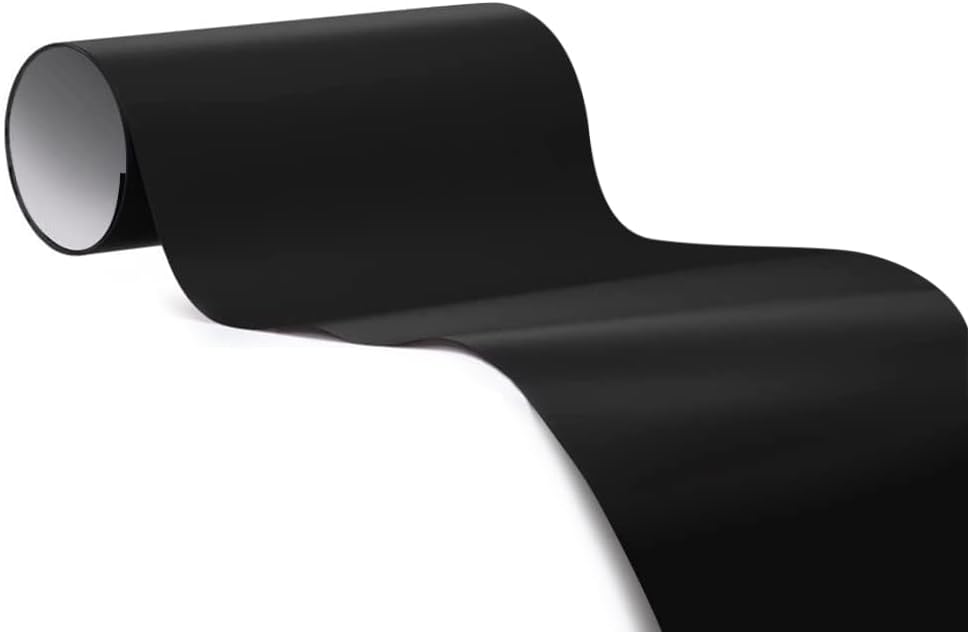 VViViD Black Matte Air-Release Adhesive Vinyl Tape Roll (12 Inch x 20ft)