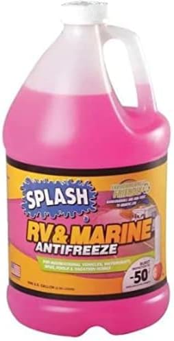 RV & Marine Splash 619526 RV/Marine Antifreeze, 6 gal, Pink (RV/Marine An...