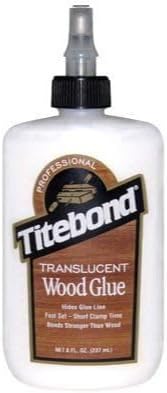 10 Pack Franklin 6123 8 oz Titebond Translucent Wood Glue