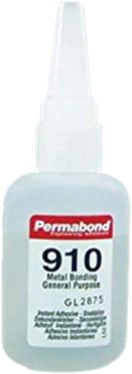 Permabond 910 (1oz Bottle) Instant Adhesive-Fast-Set Low Viscosity Thin Metal...