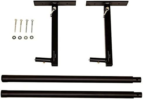 StoreYourBoard Adjustable Overhead Ladder Rack – Garage Organizer Ladder Shel...