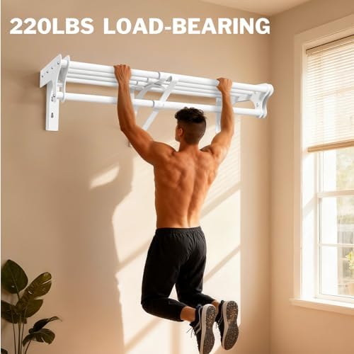 Steel Closet Shelf with Hanging Rod, 52-95'' Expandable Closet Shelves