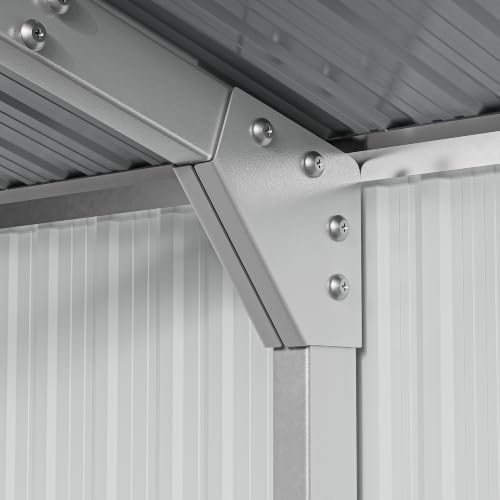 Military-Grade 13x20 FT Metal Garage Large Outdoor Storage Building Kits