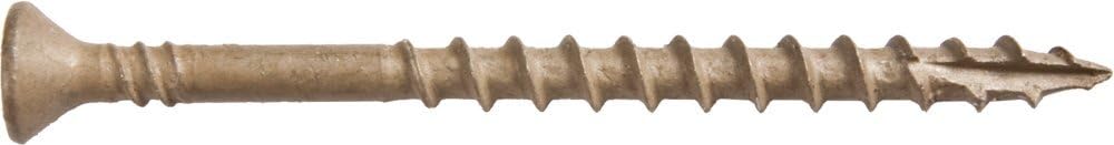 WDCH8212 ACQ Compliant Coating Coarse Thread Collated 8 x 2-1/2-Inch Screw, 1...