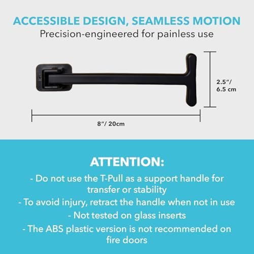 Manual Door Closer for Wheelchair Users - Canadian Made Accessibility Aid - S...