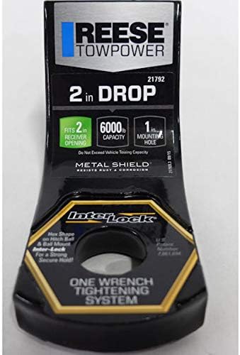Reese Towpower 21792 Class III Interlock Ball Mount , Black