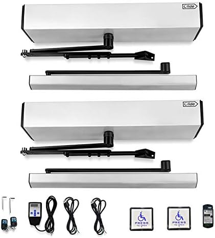 Olideauto Automatic Dual Door Operator, Auto Open Doors Simultaneously with O...