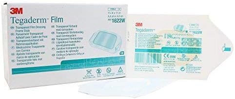 3M 7779329 PT# 1622W Dressing Tegaderm Sacral 1-3/4x1-3/4" Film Adhesive...