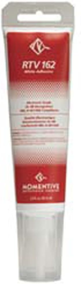 Momentive RTV162 One Part Silicone Sealant, 2.8 Ounce Tube, White