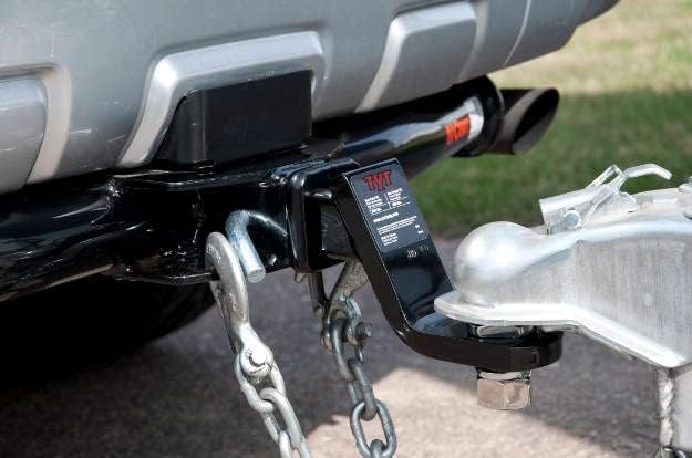 TYT 6-Inch Drop Trailer Hitch Ball Mount with 2" Ball for 2-Inch Receiver