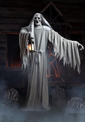 Fun Costumes 6.9FT Animatronic Frederick the Floating Phantom Decoration for ...