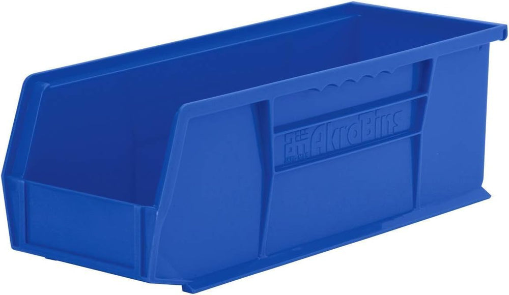 Akro-Mils 12 Pack AkroBins Plastic Storage Bins, Space-Saving Stackable Organ...