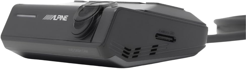 Alpine DVR-C320R Premium 1080P Night Vision Dash Camera Bundle (Front + Rear)...