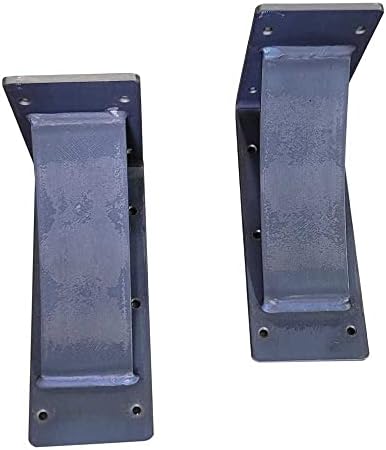 Rustic Red Door Co. Heavy Duty Fireplace Steel Mantel Brackets - Countertop S...