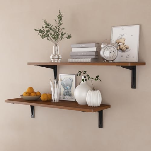 NEODROP 4-Pack 10 Inch Heavy Duty Shelf Brackets, Premium Metal Wall Bracket ...
