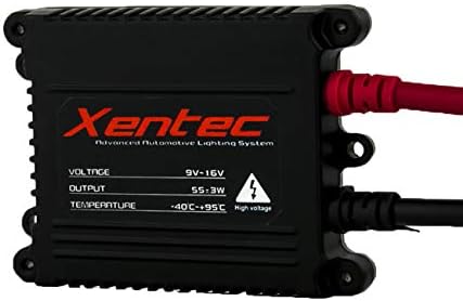 Xentec H7 6000K HID Xenon Bulb Bundle with 55W EP Alloy Slim Ballast (Ultra W...