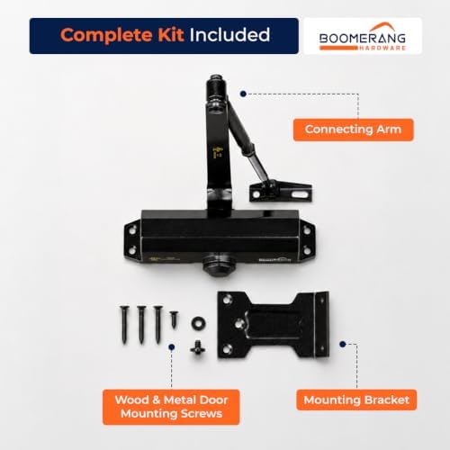Boomerang D503 Light/Medium-Duty Designer Auto Commercial Door Closer