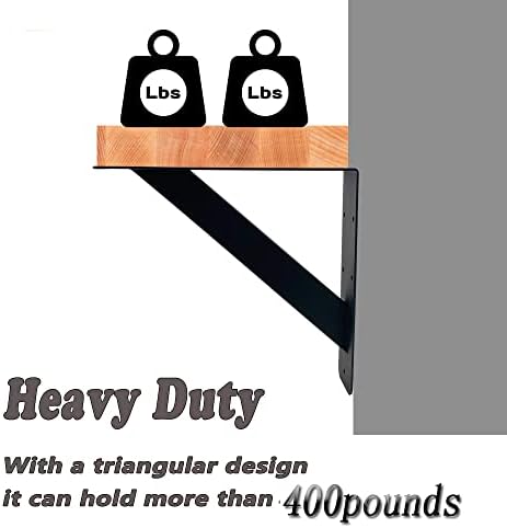 Countertop Support Brackets,12x9 inch Heavy Duty Shelf Brackets,Shelf Support...