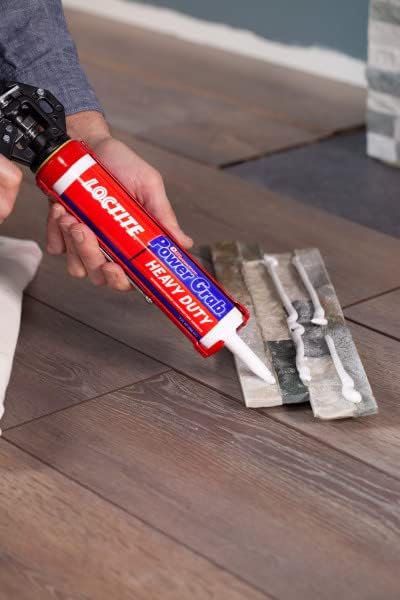 Loctite Power Grab Heavy Duty Construction Adhesive, 9 fl oz, 12 Pack