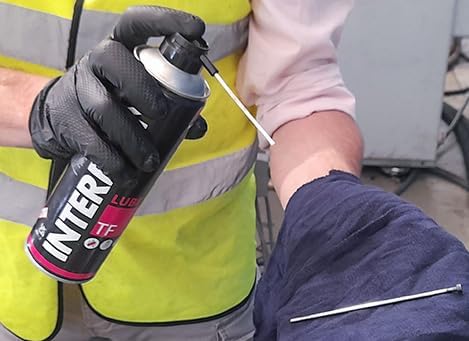 Interflon Lube TF – Highly Versatile, Long-Lasting Dry Film Lubricant - Non-S...