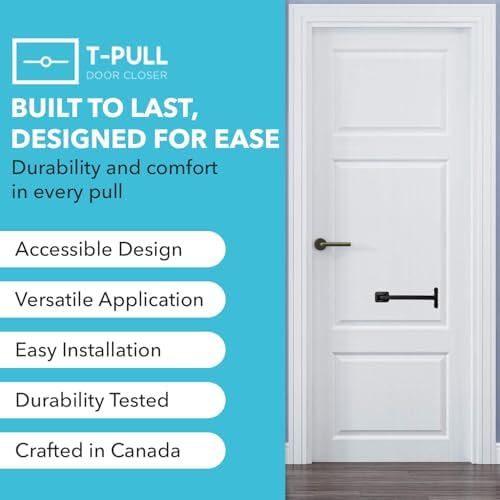Manual Door Closer for Wheelchair Users - Canadian Made Accessibility Aid - S...
