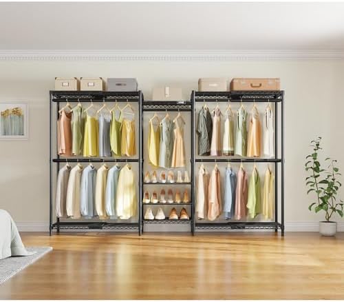 VIPEK X3S Expandable Closet System, Heavy Duty Freestanding Closet Organizer ...