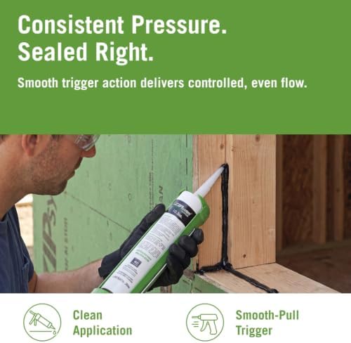 ZIP System Liquid Flash Cartridge Applicator, Caulk Gun, 29 oz Cartridge