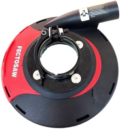 Dust Shroud for Angle Grinder with Diamond Grinding Cup Wheel, 4.5–5 Inch &am...