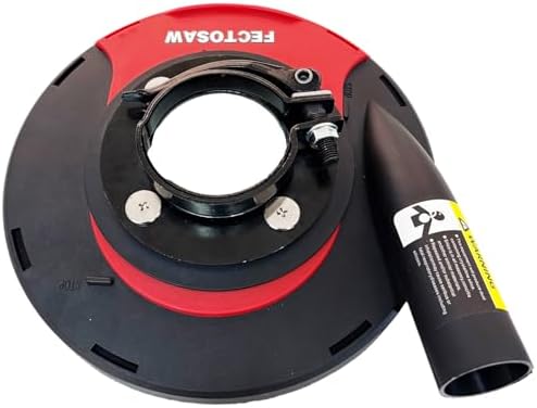 Dust Shroud for Angle Grinder with Diamond Grinding Cup Wheel, 4.5–5 Inch &am...