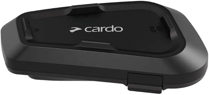 Cardo Systems Spirit Motorcycle Bluetooth Communication Headset, 2-Way Bluetooth