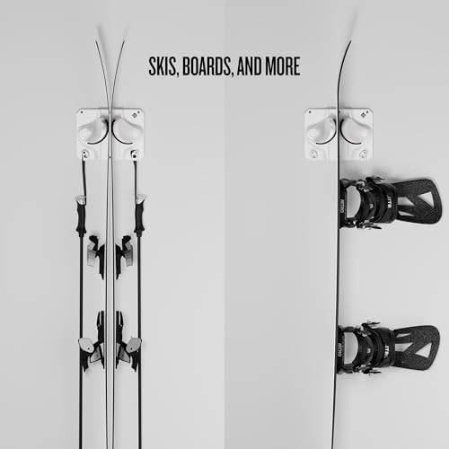 Gravity Grabber, The OG - Ski & Snowboard Wall Mount, Indoor Garage &...