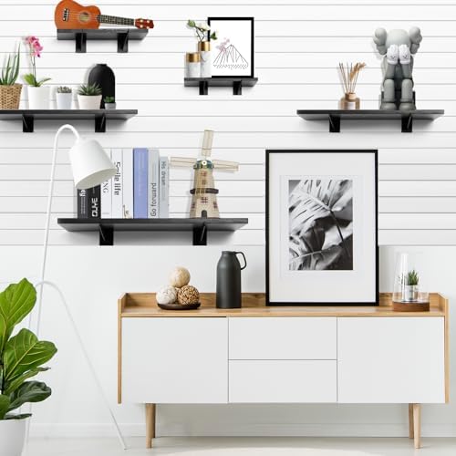 12 Inch Slatwall Shelf Bracket, Slatwall Accessories, Heavy Duty Slat Wall Sh...