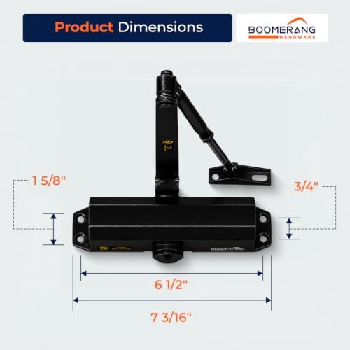 Boomerang D503 Light/Medium-Duty Designer Auto Commercial Door Closer