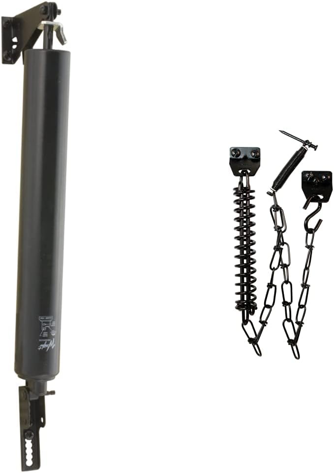 Wright Products V150BL Heavy Duty Pneumatic Closer, Black & Prime-Line K ...
