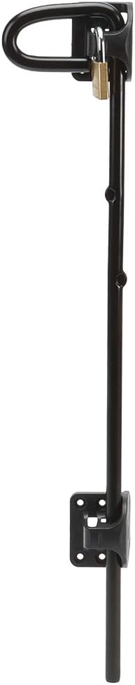 D&D TECHNOLOGIES QB224 Q-Bolt Drop Bolt, Padlockable with Padlock Storage...