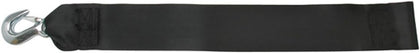 BoatBuckle Winch Strap with Loop End, Black, 3-Inch x 20-Feet