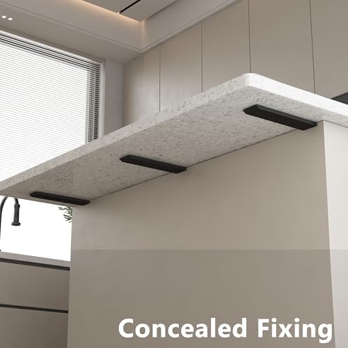 NEODROP 4-Pack 16 Inch Countertop Support Brackets, Heavy Duty L Brackets for...